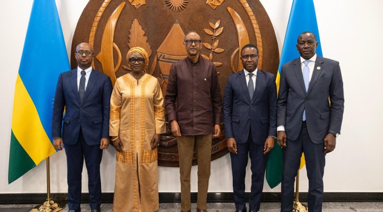 Perezida Kagame yakiriye ubutumwa bwa Faye wa Sénégal