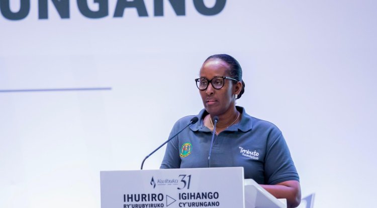 Ingengabitekerezo ya jenoside ni Virus mbi, muyange, muyamagane - Madame Jeannette Kagame