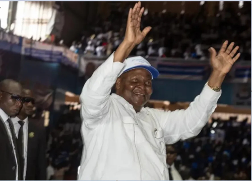 Centrafrique: Archange Touadéra yatsinze amatora y’Umukuru w’Igihugu