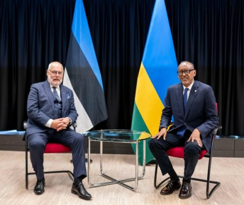 The heads of state of Rwanda and Estonia held talks aimed at increasing cooperation in the development of modern technology.