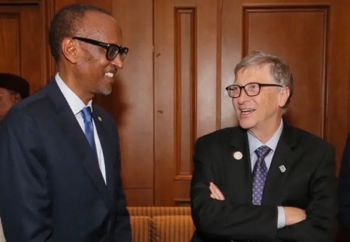 Bill Gates Visits Rwanda to Review AI Health Progress.