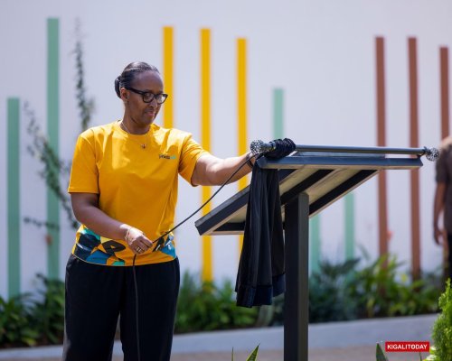 Madamu Jeannette Kagame yatangije ku mugaragaro Imbuto Hub i Bugesera mu kwizihiza imyaka 25 umuryango imbuto foundation umaze ushinzwe