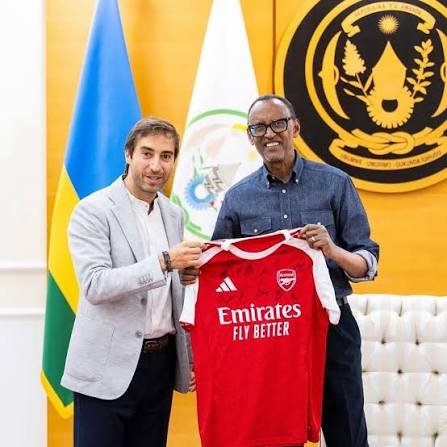 Ikipe ya Arsenal yo mu Bwongereza, igiye kubaka mu Rwanda ibibuga bitatu by’umupira w’amaguru.