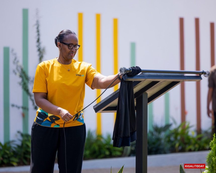 Madamu Jeannette Kagame yatangije ku mugaragaro Imbuto Hub i Bugesera mu kwizihiza imyaka 25 umuryango imbuto foundation umaze ushinzwe